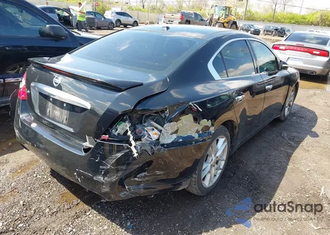 2009 Nissan Maxima 3.5 Sv из США, поврежденный, VIN 1N4AA51E79C854980